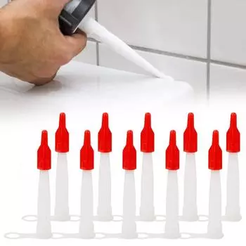 Пластиковые насадки для уплотнения картриджей с мастикой, повторно закрывающиеся