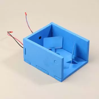 Пластиковые научные образовательные физические эксперименты эксперимент по преломлению света игрушка наборы для самостоятельной работы по науке для детей старше 3 лет синий