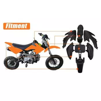 Пластиковые обтекатели, брызговики для мотоциклов CRF50 XR50 Pit Dirt Trail Bikes 2024 года