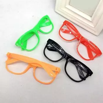 Пластиковые очки, костюм для вечеринки, ролевые очки для вечеринки, караоке, панк, реквизит для фотосессии, крутые вечерние очки для бара, ночного клуба красный