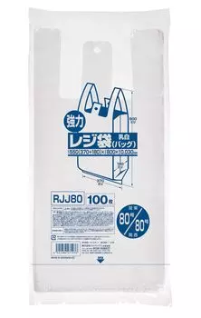 Пластиковые пакеты Japax 80 Япония 100 штук Нет. (Запад Нет. 80)