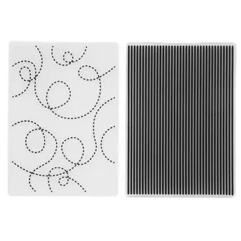 Пластиковые папки для тиснения, шаблоны для тиснения для скрапбукинга и приглашений