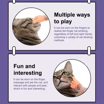 Пластиковые перчатки для дразнящих кошек, человеческая поддельная рука, интерактивные игрушки для кошек, принадлежности