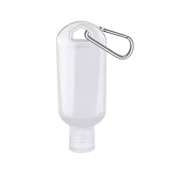 Пластиковые прозрачные бутылки-брелки для путешествий, герметичные пустые контейнеры с откидной крышкой, 5 шт.