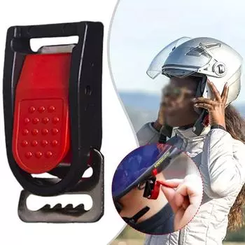Пластиковые пряжки для мотоциклетного шлема, зажим для подбородочного ремня для велосипедного шлема, быстросъемная пряжка для скутера, велосипедные аксессуары E3A2