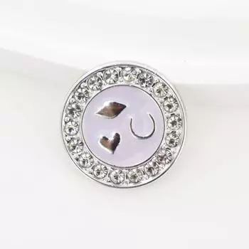 Пластиковые пуговицы Dot Oil Diamond Belt Diamond Buttons Шерстяное пальто Платье Одежда Декоративные жемчужные пуговицы CC13EYEOVE silver 28L = 18MM