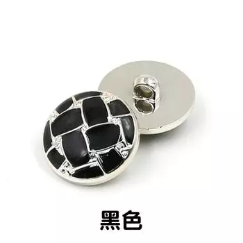 Пластиковые пуговицы высокого класса, изысканная женская мода, костюмы, пальто, тренчи, куртки, пуговицы, аксессуары для одежды Black * 28L = 18.0 MM * Round
