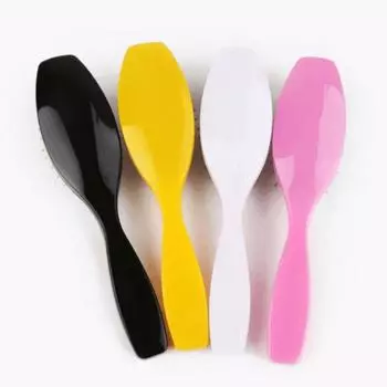 Пластиковые расчески с воздушной подушкой, салонные расчески для париков, инструменты для укладки волос, распутывающие щетки для волос жёлтый