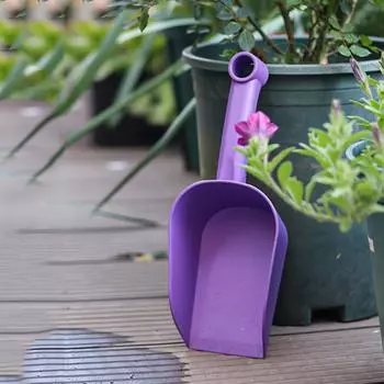 Пластиковые садовые лопаты, ручные лопаты для растений, почвы для бонсай One Size фиолетовый