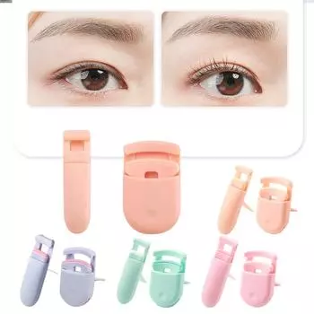 Пластиковые щипцы для завивки ресниц без зажима для мяса, портативный пресс для завивки ресниц с широким углом, локальные щипцы для завивки ресниц One Size