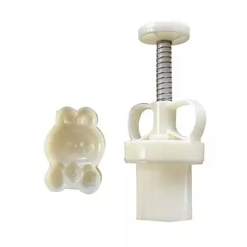 Пластиковые штампы для лунного кекса в форме кролика, формы для лунного кекса, аксессуары для самостоятельной выпечки, инструменты для лунного кекса для фестиваля середины осени