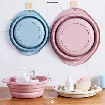 Пластиковые складные раковины, портативные умывальники, складная ванна для стирки, ванна для взрослых и детей, раковина для ванной комнаты, кухонные аксессуары, умывальник