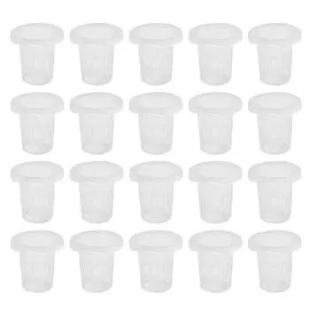 Пластиковые стаканчики для овощей 35*35 мм 100 шт. стаканчики для овощей для выращивания без почвы