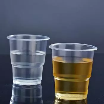 Пластиковые стаканчики для пикника Platic. Бумажный стаканчик для вечеринки на открытом воздухе, новая посуда, прозрачная, шт. 160/170/200 мл, 25/50, одноразовая, для кухни, бара 1pc