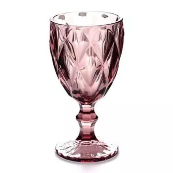 Пластиковые стаканы для вина, винтажные стаканы для вина, 330 мл, рельефные стаканы для сока оранжевый