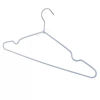 Пластиковые вешалки для одежды, нескользящие, бесследные, многофункциональные, прочные, сухие и влажные вешалки для одежды синий