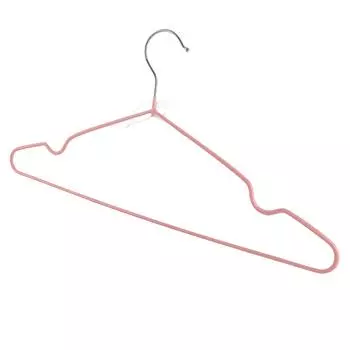 Пластиковые вешалки для одежды, нескользящие, бесследные, многофункциональные, прочные, сухие и влажные вешалки для одежды розовый