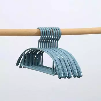 Пластиковые вешалки, вешалки, нескользящие, упаковка из 10 шт., не оставляющие пятен компактные вешалки, вешалки для одежды, прочная вешалка для сухой и влажной одежды серый