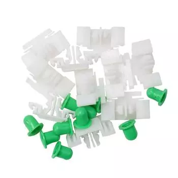 Пластиковые зажимы Боковые молдинги белые 10 шт. 51132251394