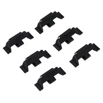 Пластиковые зажимы для кольца отделки фары подходят для Mini для Cooper R55 R56 R57 R58 R59 R60 R61 F55 F56 F57 F60 Номер детали 51132752145 CHINA