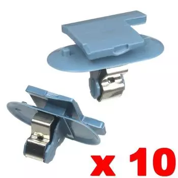 Пластиковые зажимы для внутренней панели багажника, стойки багажника, синие для Vauxhall Opel