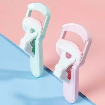 Пластиковые зажимы для завивки ресниц, без вытягивания, зажим для завивки ресниц, косметические аксессуары зелёный