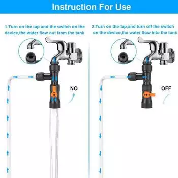Пластиковый адаптер для смены воды в аквариуме своими руками, насос, очистка крана, обслуживание