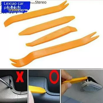 Пластиковый автомобильный ломик, монтировка, пластина для снятия коромысла, приборной панели, динамика, навигации, дверной панели set of disassembly and assembly tools