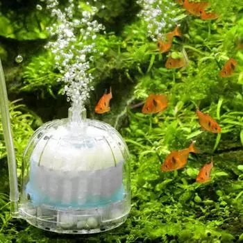 Пластиковый биохимический губчатый фильтр, многослойный, рыбий стул, туалет, увеличивающий содержание кислорода синий