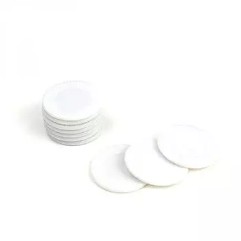 Пластиковый чип белый (10 шт.) корейская настольная игра