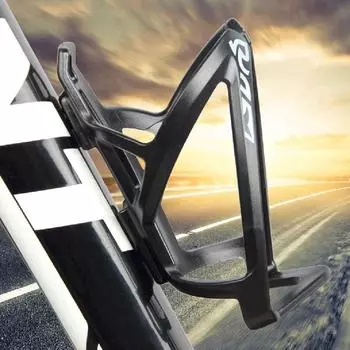 Пластиковый держатель для бутылки с водой для велосипеда, опорный кронштейн, стойка для горного велосипеда, чайник для шоссейного велосипеда, портативные пылезащитные детали для велосипеда чёрный