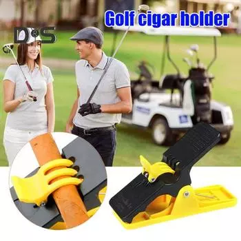 Пластиковый держатель для дыма для гольфа, держатель для дыма для тележки, легкий держатель для дыма, аксессуары для гольфа для гольфиста оранжевый
