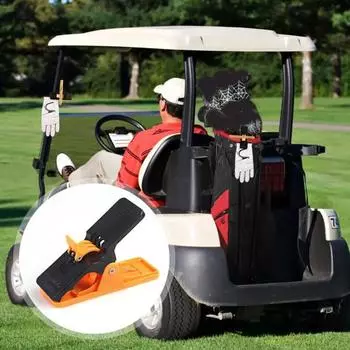 Пластиковый держатель для дыма для гольфа, держатель для дыма для тележки, легкий держатель для дыма, аксессуары для гольфа для гольфиста темно-красного