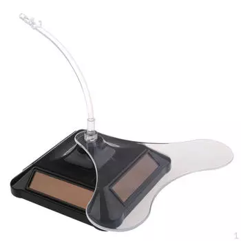 Пластиковый держатель для очков с вращающимся дисплеем и солнцезащитными очками белый