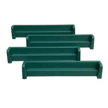 Пластиковый держатель с алфавитами для игры в скрэббл, без деталей, 4 шт., упаковка без деталей, скрэббл