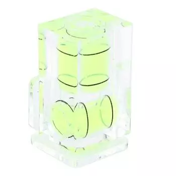 Пластиковый двухмерный маленький защитный чехол для горячего башмака с пузырьковым уровнем для универсальной зеркальной камеры