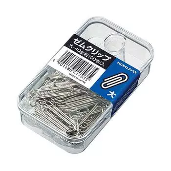 Пластиковый футляр для драгоценных камней KOKUYO Gem Clip, большой (28мм) Около 100 штук Kuri-1