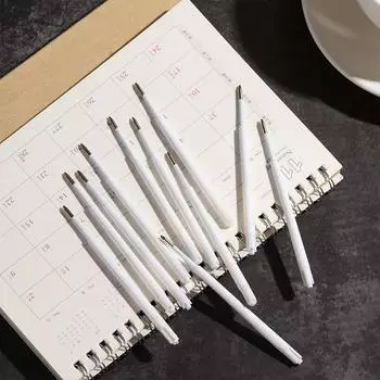 Пластиковый гладкий сменный инструмент для письма большой емкости, шариковая ручка, пресс для заправки ручек, ядро