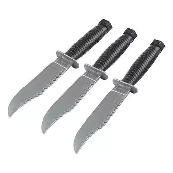 Пластиковый хитрый кинжал для шоу, пластиковая резиновая модель ножа, реквизит для шоу, детские игрушки 24*5*2cm