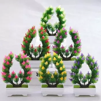 Пластиковый искусственный бонсай для ресторанов, свадеб 22*12 см