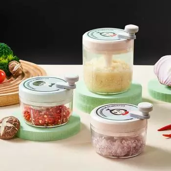 Пластиковый измельчитель чеснока, ручная мельница для чеснока, многофункциональная мясорубка для овощей
