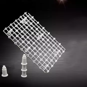 Пластиковый изоляционный фильтр для аквариума, разделительная доска для аквариума, основание для сепаратора кораллов, аксессуары для фильтров S белый