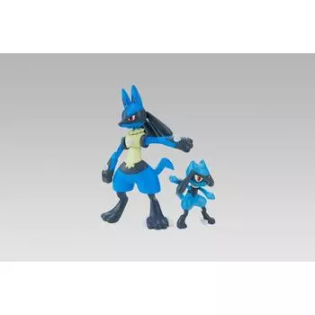 Пластиковый карман BANDAI № 44 Rio & Lucario