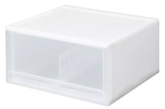 Пластиковый контейнер для хранения аксессуаров Sanko Brio CD, ширина 36 x глубина x высота, белый 34,7 18,5 см белый