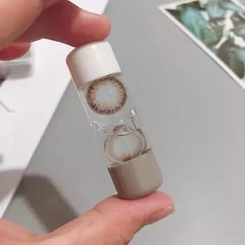 Пластиковый контейнер для контактных линз, пыленепроницаемый, удобный, удобный для переноски футляр белый