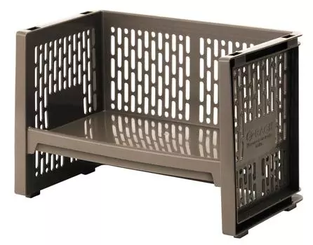 Пластиковый контейнер Sanko S Ширина x Глубина x Высота см Коричневый Сделано в Японии Укладка в кейс Организация пространства Эффективное использование Простой 428189 e-Rack 36,3 20,8 24,8 коричневый