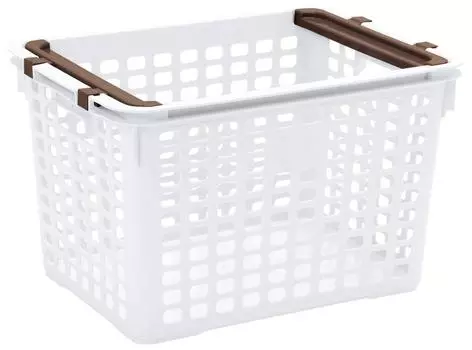 Пластиковый контейнер Thanko Box Bright Amicon L Белый 422361