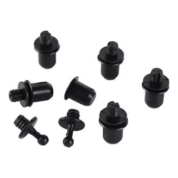 Пластиковый крепежный винт Аудиодинамики Пряжка Колышек для решетки динамика Винты для звукового ящика Пряжки динамиков 10Pairs