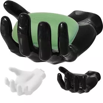 Пластиковый крючок для вешалки без следов Многофункциональная стойка для дисплея Креативный крючок для хранения Стойка для дома чёрный