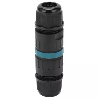 Пластиковый круглый разъем 3-контактный авиационный кабель, вилка водоустойчивого М20-3П 5~9ММ